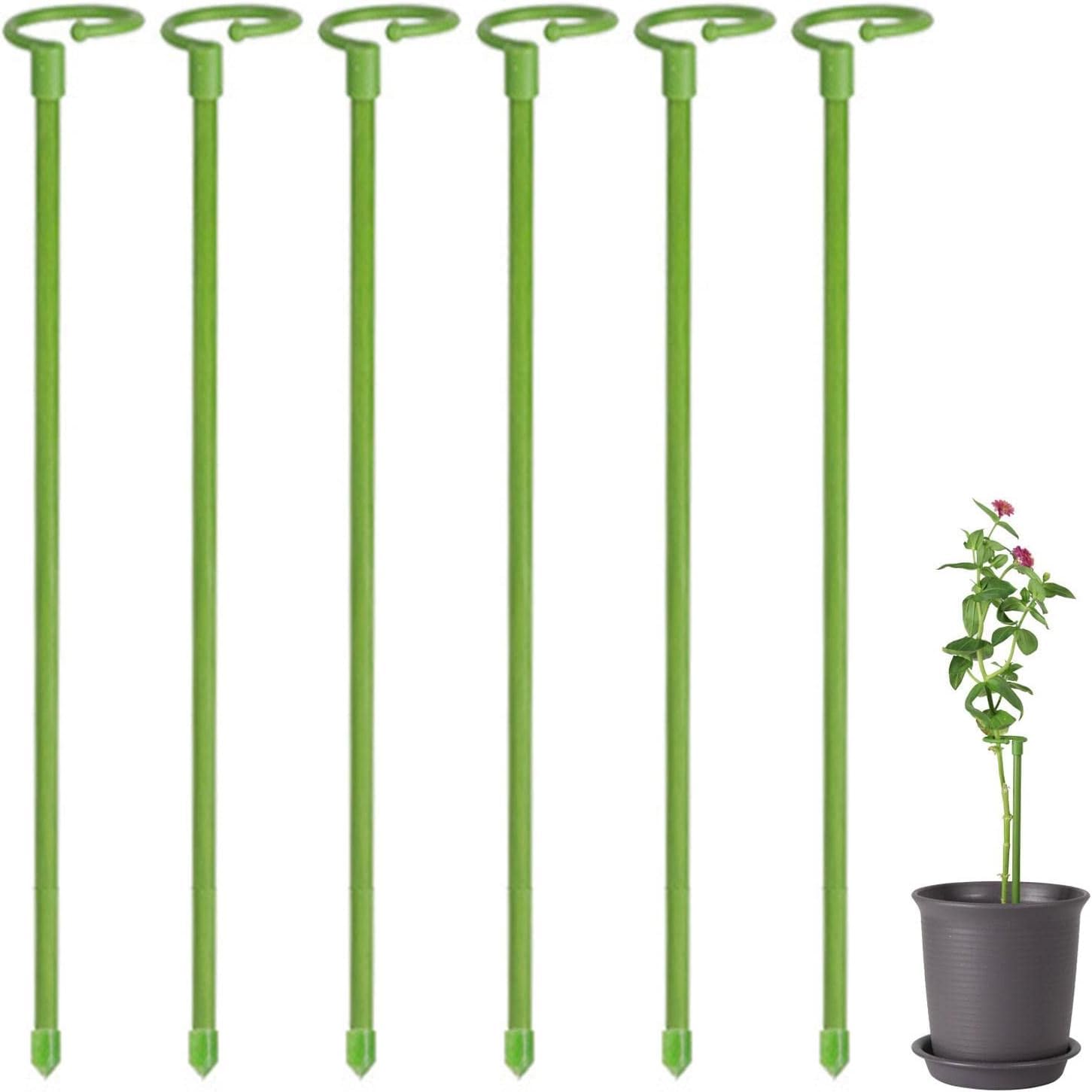 Amazon.co.jp: 花のための植物の棒 | 6 個の単一の茎の花の植物の